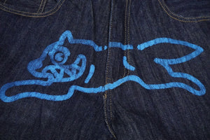 Billionaire Boys Club ビリオネアボーイズクラブ BBC ランニングドッグ デニム ショートパンツ 短パン 美品 中古 58632