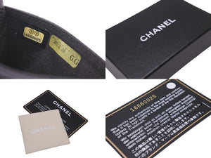 CHANEL シャネル カードケース ココマーク 16番台 ブラック キャビアスキン 美品 中古 58633