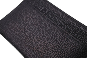 CHANEL シャネル カードケース ココマーク 16番台 ブラック キャビアスキン 美品 中古 58633