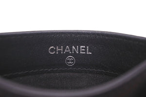 CHANEL シャネル カードケース ココマーク 16番台 ブラック キャビアスキン 美品 中古 58633