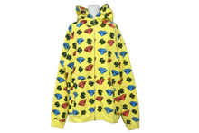 Load image into Gallery viewer, Billionaire Boys Club ビリオネアボーイズクラブ ジップアップ DIAMOND &amp; DOLLAR 20SS イエロー コットン XL 美品 中古 58638