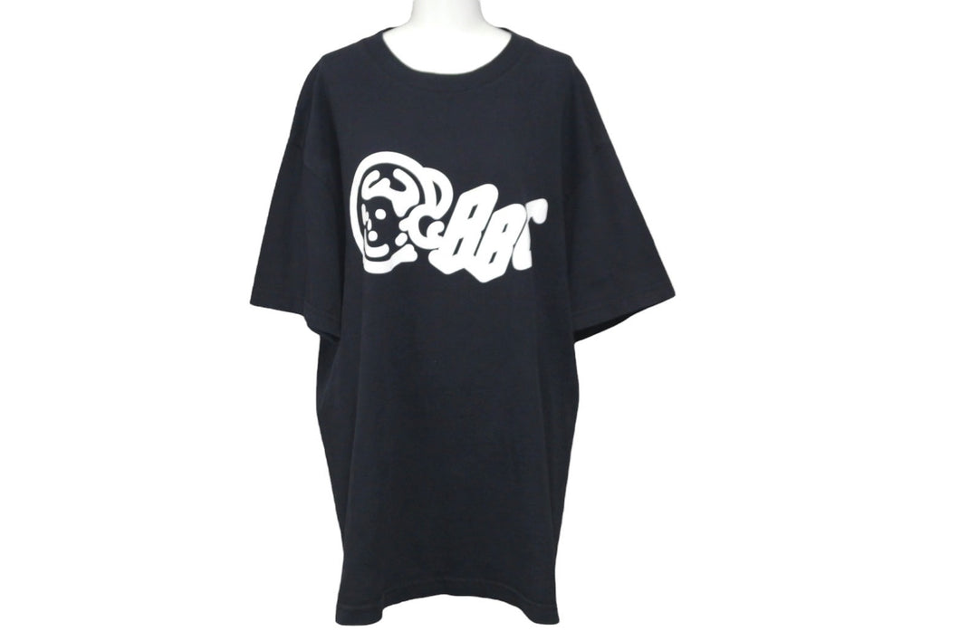 BILLIONAIRE BOYS CLUB ビリオネア ボーイズ クラブ ロゴ プリント 半袖Ｔシャツ ブラック BBC サイズL 美品 中古 58639