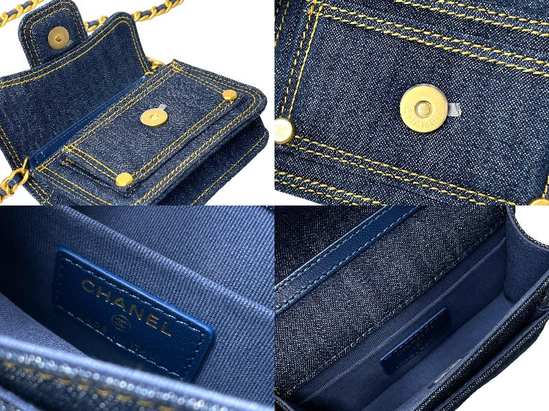 CHANELシャネル ラム手袋ココマーク金具【未使用：美品】 2107601090374_1.jpg