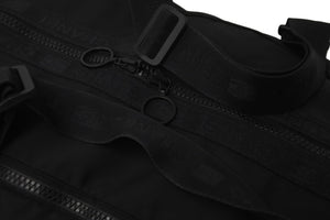 CHANEL シャネル スポーツライン ココマーク ボストンバッグ 7番台 ブラック コットンキャンバス ナイロン 美品 中古 58668