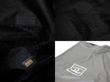Load image into Gallery viewer, CHANEL シャネル スポーツライン ココマーク ボストンバッグ 7番台 ブラック コットンキャンバス ナイロン 美品 中古 58668