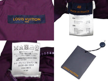 Load image into Gallery viewer, LOUIS VUITTON ルイヴィトン ベスト モノグラムエンボスミッドレイヤー HHGO1WNIS パープル 美品 中古 58669