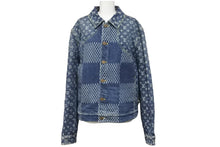 Load image into Gallery viewer, 極美品 LOUIS VUITTON ルイヴィトン NIGO デニムジャケット ジャイアントダミエウェーブスモノグラム 20AW HJA10WUZC 中古 58670