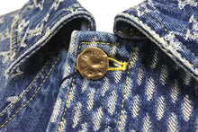 Load image into Gallery viewer, 極美品 LOUIS VUITTON ルイヴィトン NIGO デニムジャケット ジャイアントダミエウェーブスモノグラム 20AW HJA10WUZC 中古 58670