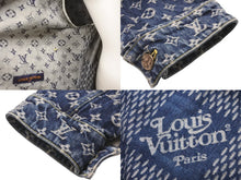 Load image into Gallery viewer, 極美品 LOUIS VUITTON ルイヴィトン NIGO デニムジャケット ジャイアントダミエウェーブスモノグラム 20AW HJA10WUZC 中古 58670
