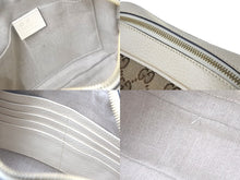 Load image into Gallery viewer, 極美品 GUCCI グッチ ショルダーバッグ 斜め掛け 449413 520981 GGキャンバス レザー ベージュ ホワイト ゴールド金具 中古 58671