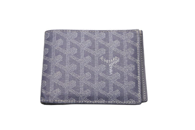 GOYARD ゴヤール 二つ折り財布 ウォレット ヘリンボーン グレー ゴヤールディンキャンバス 美品 中古 58675