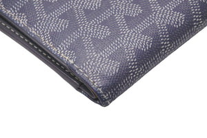 GOYARD ゴヤール 二つ折り財布 ウォレット ヘリンボーン グレー ゴヤールディンキャンバス 美品 中古 58675