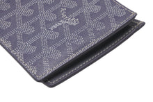 Load image into Gallery viewer, GOYARD ゴヤール 二つ折り財布 ウォレット ヘリンボーン グレー ゴヤールディンキャンバス 美品 中古 58675