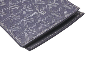 GOYARD ゴヤール 二つ折り財布 ウォレット ヘリンボーン グレー ゴヤールディンキャンバス 美品 中古 58675