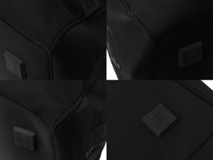 CHANEL シャネル ボストンバッグ スポーツライン 7番台 ココマーク ブラック ナイロン ブラック金具 美品 中古 58691