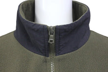 Load image into Gallery viewer, WTAPS ダブルタップス ブルゾン フリースジャケット PLAYER 02 JACKET サイズ1 18AW カーキ 182ATDT-CSM19 美品 中古 58696