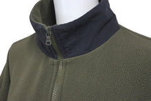 Load image into Gallery viewer, WTAPS ダブルタップス ブルゾン フリースジャケット PLAYER 02 JACKET サイズ1 18AW カーキ 182ATDT-CSM19 美品 中古 58696