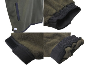 WTAPS ダブルタップス ブルゾン フリースジャケット PLAYER 02 JACKET サイズ1 18AW カーキ 182ATDT-CSM19 美品 中古 58696