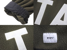 Load image into Gallery viewer, WTAPS ダブルタップス ブルゾン フリースジャケット PLAYER 02 JACKET サイズ1 18AW カーキ 182ATDT-CSM19 美品 中古 58696