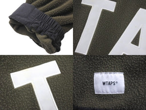 WTAPS ダブルタップス ブルゾン フリースジャケット PLAYER 02 JACKET サイズ1 18AW カーキ 182ATDT-CSM19 美品 中古 58696