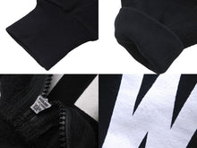 Load image into Gallery viewer, WTAPS ダブルタップス 18AW PLAYER 01 スウェットシャツ ハーフジップ ブラック フリース サイズ2 182ATDTM-CSM13 美品 中古 58698