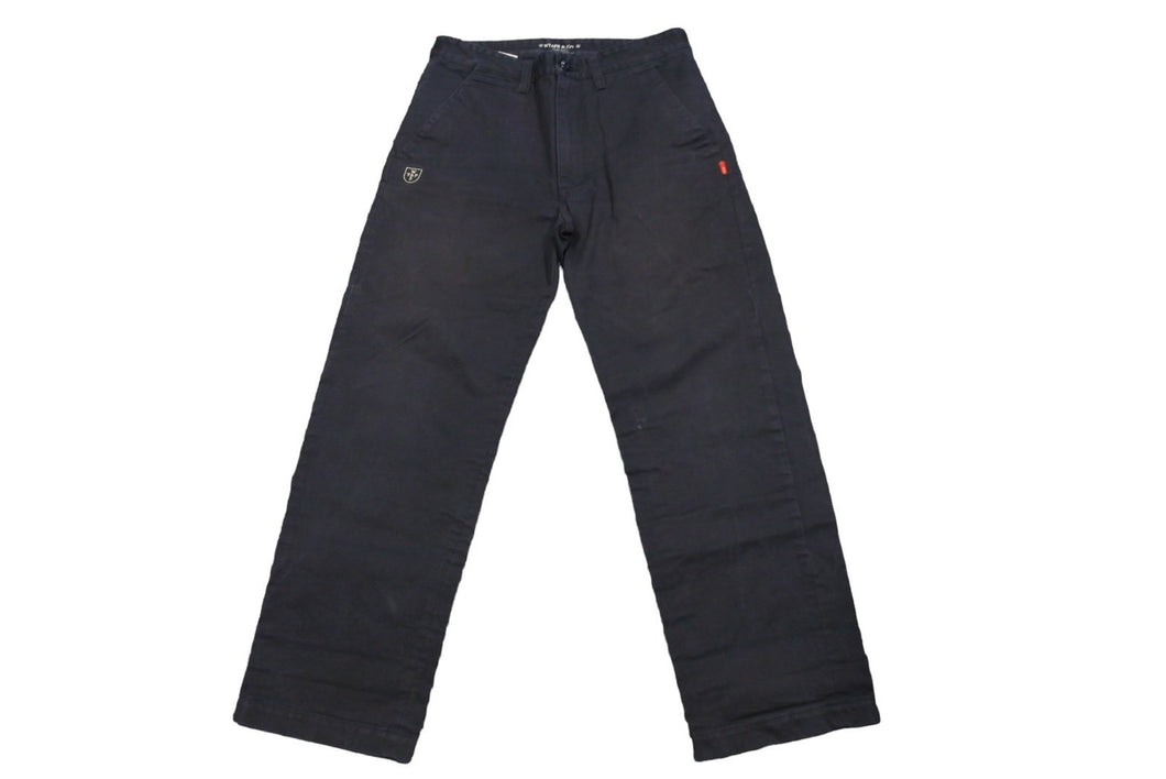 WTAPS ダブルタップス チノパン パンツ WAY OF LIFE ネイビー サイズ M 旧タグ 112LTDT-PTM05 良品 中古 58702