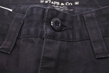 画像をギャラリービューアに読み込む, WTAPS ダブルタップス チノパン パンツ WAY OF LIFE ネイビー サイズ M 旧タグ 112LTDT-PTM05 良品 中古 58702