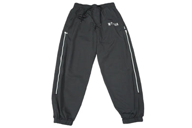 WTAPS ダブルタップス 19SS リフレクター ロゴ トラック パンツ ブラック ナイロン 191BRDT-PTM02 サイズ01 美品 中古 58703