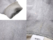Load image into Gallery viewer, WTAPS ダブルタップス WTVUA OUTRIGGER アウトリガー パーカー グレー 181ATDT-CSM11 サイズ 3 コットン 良品 中古 58704