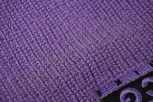 NIKE ACG ナイキ エーシージー ニットキャップ アウトドアライン ロゴ刺繍 アクリル ウール パープル ブラック 良品 中古 58707