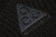 Load image into Gallery viewer, NIKE ACG ナイキ エーシージー ニットキャップ アウトドアライン ロゴ刺繍 アクリル ウール ブラック ユニセックス 良品 中古 58709