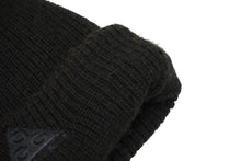 Load image into Gallery viewer, NIKE ACG ナイキ エーシージー ニットキャップ アウトドアライン ロゴ刺繍 アクリル ウール ブラック ユニセックス 良品 中古 58709