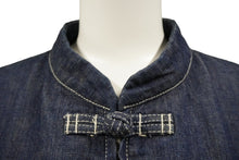 Load image into Gallery viewer, NEIGHBORHOOD ネイバーフッド デニムジャケット チャイナジャケット ネイビー サイズM 美品 中古 58716