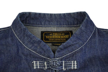 Load image into Gallery viewer, NEIGHBORHOOD ネイバーフッド デニムジャケット チャイナジャケット ネイビー サイズM 美品 中古 58716