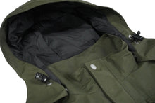 Load image into Gallery viewer, 極美品 Carhartt カーハート ジャケット ナイロンキャンバス カーキ フード取り外し可 サイズL 中古 58721