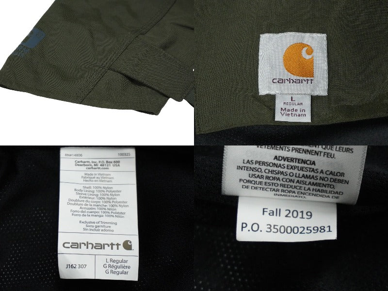 極美品 Carhartt カーハート ジャケット ナイロンキャンバス