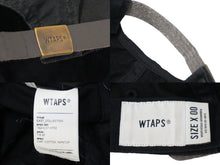 Load image into Gallery viewer, WTAPS ダブルタップス キャップ 182HCDT-HT02 T-5 02 コットン ブラック アンティークゴールド金具 サイズX00 中古 58735