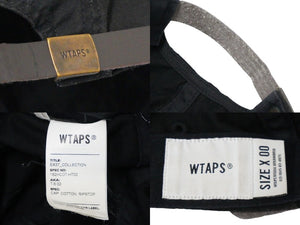 WTAPS ダブルタップス キャップ 182HCDT-HT02 T-5 02 コットン ブラック アンティークゴールド金具 サイズX00 中古 58735