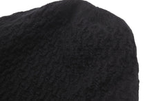 画像をギャラリービューアに読み込む, CHANEL シャネル ニットキャップ 帽子 ココマーク メタリック カシミヤ ブラック イタリア製 ユニセックス 美品 中古 58753