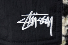 Load image into Gallery viewer, STUSSY ステューシー リバーシブル シェルパフリース ナイロン ジップジャケット イエロー レオパード S 118529 美品 中古 58760