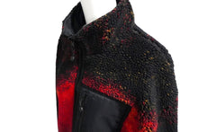 Load image into Gallery viewer, STUSSY ステューシー リバーシブル シェルパフリース ナイロン ジップジャケット レッド M 118529 美品 中古 58761