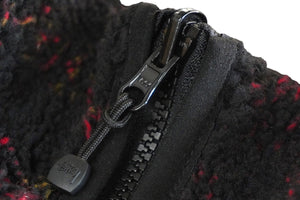 STUSSY ステューシー リバーシブル シェルパフリース ナイロン ジップジャケット レッド M 118529 美品 中古 58761