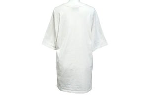 Versace Jeans Couture ヴェルサーチ ブルースウェーバージーンズ クチュール フォトＴシャツ ホワイト レッド ロゴ サイズXL 美品 中古 58762