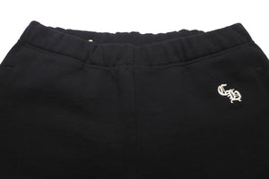 新品未使用品 CHROME HEARTS クロムハーツ パンツ 刺繍 スウェットパンツ M ブラック 中古 58794