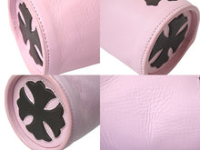 Load image into Gallery viewer, 新品未使用 CHROME HEARTS クロムハーツ セメタリー クロス スクロール ミニ バッグ ダガー ピンク ブラウン シルバー 58795