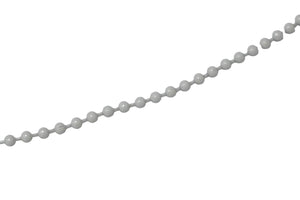 新品未使用 CHROME HEARTS クロムハーツ クロス ネックレス ボールチェーン グレー シリコン ラバー 中古 58799