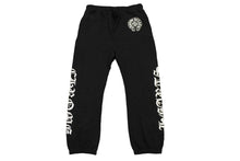Load image into Gallery viewer, 新品未使用品 CHROME HEARTS クロムハーツ スリットポケット パンツ スウェットパンツ M ブラック ホースシュー 中古 58802
