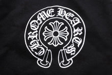 Load image into Gallery viewer, 新品未使用品 CHROME HEARTS クロムハーツ スリットポケット パンツ スウェットパンツ M ブラック ホースシュー 中古 58802