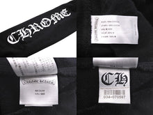 Load image into Gallery viewer, 新品未使用品 CHROME HEARTS クロムハーツ スリットポケット パンツ スウェットパンツ M ブラック ホースシュー 中古 58802