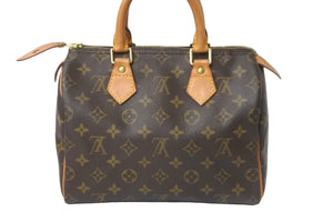 LOUIS VUITTON ルイヴィトン ハンドバッグ スピーディ25 モノグラムキャンバス M41528 ゴールド金具 美品 中古 58836